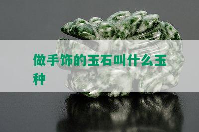 做手饰的玉石叫什么玉种