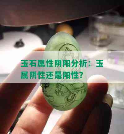 玉石属性阴阳分析：玉属阴性还是阳性？