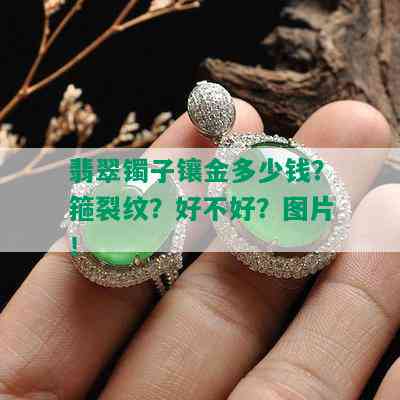 翡翠镯子镶金多少钱？箍裂纹？好不好？图片！