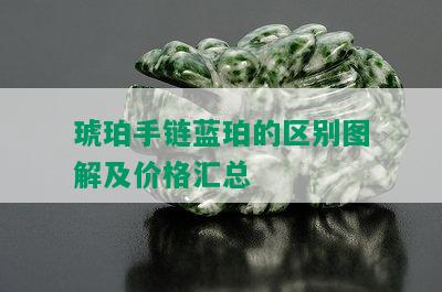 琥珀手链蓝珀的区别图解及价格汇总