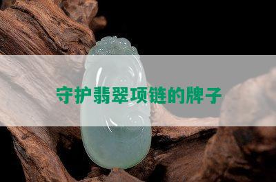 守护翡翠项链的牌子