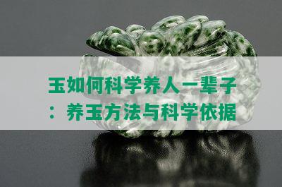 玉如何科学养人一辈子：养玉方法与科学依据