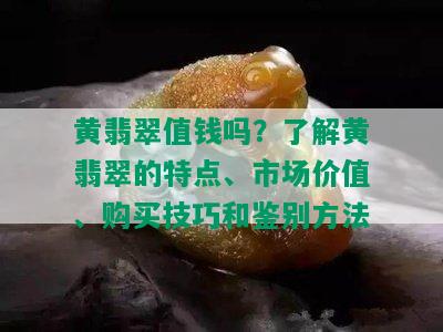 黄翡翠值钱吗？了解黄翡翠的特点、市场价值、购买技巧和鉴别方法