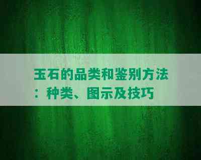 玉石的品类和鉴别方法：种类、图示及技巧