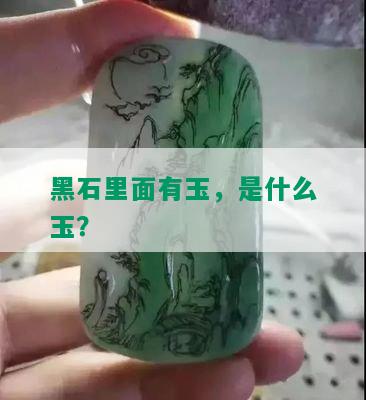 黑石里面有玉，是什么玉？