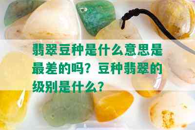 翡翠豆种是什么意思是最差的吗？豆种翡翠的级别是什么？