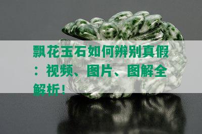 飘花玉石如何辨别真假：视频、图片、图解全解析！