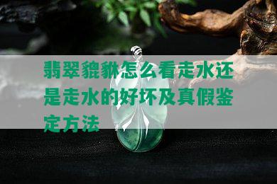 翡翠貔貅怎么看走水还是走水的好坏及真假鉴定方法