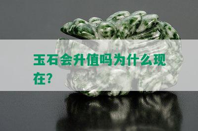 玉石会升值吗为什么现在？