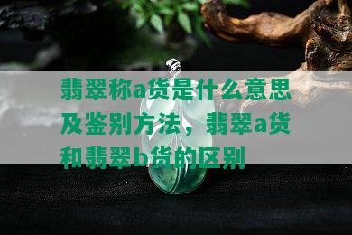 翡翠称a货是什么意思及鉴别方法，翡翠a货和翡翠b货的区别