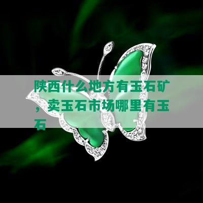 陕西什么地方有玉石矿，卖玉石市场哪里有玉石