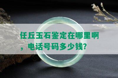 任丘玉石鉴定在哪里啊，电话号码多少钱？