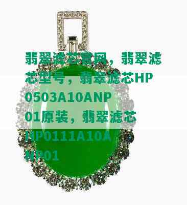 翡翠滤芯官网，翡翠滤芯型号，翡翠滤芯HP0503A10ANP01原装，翡翠滤芯 HP0111A10ANP01