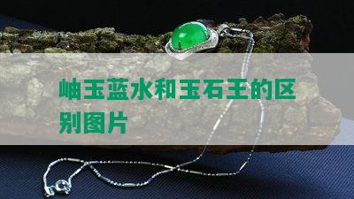 岫玉蓝水和玉石王的区别图片