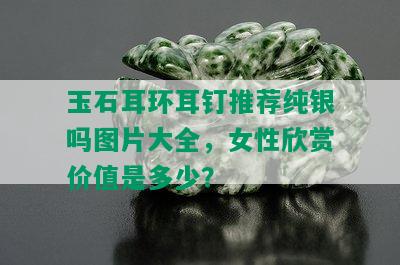 玉石耳环耳钉推荐纯银吗图片大全，女性欣赏价值是多少？