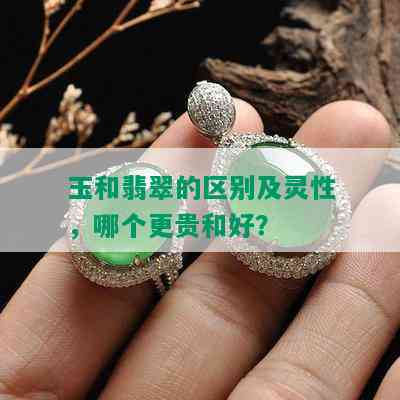 玉和翡翠的区别及灵性，哪个更贵和好？