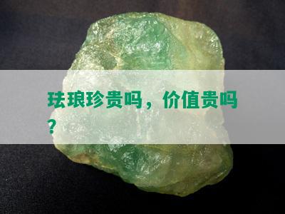 珐琅珍贵吗，价值贵吗？