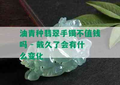 油青种翡翠手镯不值钱吗 - 戴久了会有什么变化