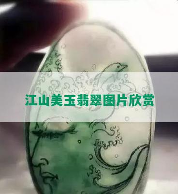 江山美玉翡翠图片欣赏