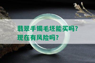 翡翠手镯毛坯能买吗？现在有风险吗？