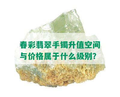 春彩翡翠手镯升值空间与价格属于什么级别？