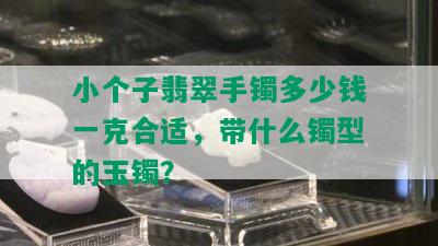 小个子翡翠手镯多少钱一克合适，带什么镯型的玉镯？