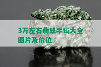 3万左右翡翠手镯大全图片及价位