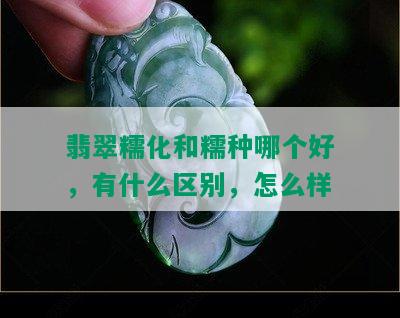 翡翠糯化和糯种哪个好，有什么区别，怎么样