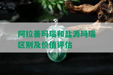 阿拉善玛瑙和盐源玛瑙区别及价值评估