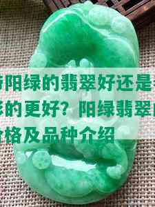 带阳绿的翡翠好还是春彩的更好？阳绿翡翠的价格及品种介绍