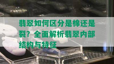 翡翠如何区分是棉还是裂？全面解析翡翠内部结构与特征