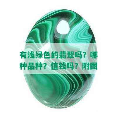 有浅绿色的翡翠吗？哪种品种？值钱吗？附图