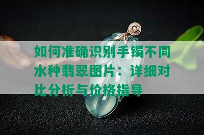 如何准确识别手镯不同水种翡翠图片：详细对比分析与价格指导