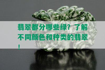 翡翠都分哪些绿？了解不同颜色和种类的翡翠！