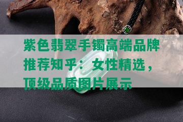 紫色翡翠手镯高端品牌推荐知乎：女性精选，顶级品质图片展示