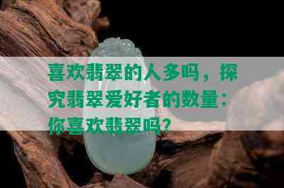 喜欢翡翠的人多吗，探究翡翠爱好者的数量：你喜欢翡翠吗？