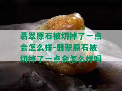 翡翠原石被切掉了一点会怎么样-翡翠原石被切掉了一点会怎么样吗