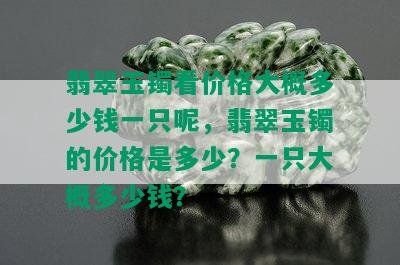 翡翠玉镯看价格大概多少钱一只呢，翡翠玉镯的价格是多少？一只大概多少钱？