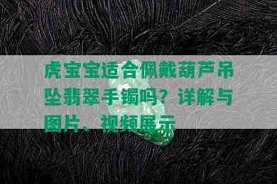 虎宝宝适合佩戴葫芦吊坠翡翠手镯吗？详解与图片、视频展示