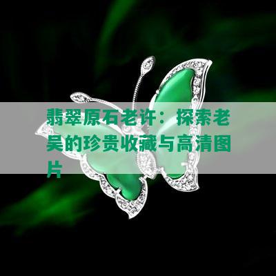 翡翠原石老许：探索老吴的珍贵收藏与高清图片