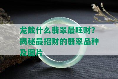 龙戴什么翡翠最旺财？揭秘最招财的翡翠品种及图片