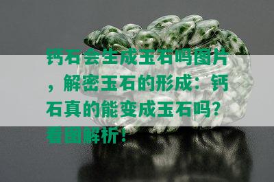 钙石会生成玉石吗图片，解密玉石的形成：钙石真的能变成玉石吗？看图解析！