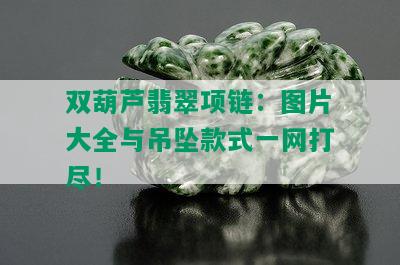 双葫芦翡翠项链：图片大全与吊坠款式一网打尽！