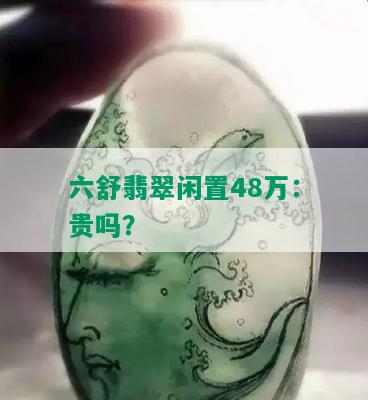 六舒翡翠闲置48万：贵吗？