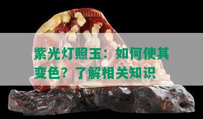 紫光灯照玉：如何使其变色？了解相关知识