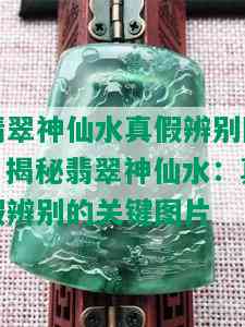 翡翠神仙水真假辨别图，揭秘翡翠神仙水：真假辨别的关键图片