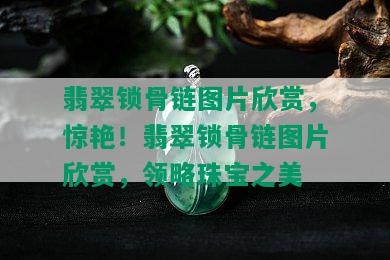 翡翠锁骨链图片欣赏，惊艳！翡翠锁骨链图片欣赏，领略珠宝之美