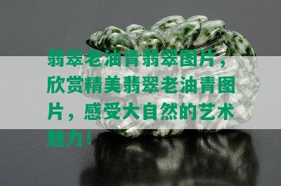 翡翠老油青翡翠图片，欣赏精美翡翠老油青图片，感受大自然的艺术魅力！