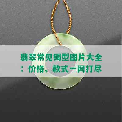 翡翠常见镯型图片大全：价格、款式一网打尽