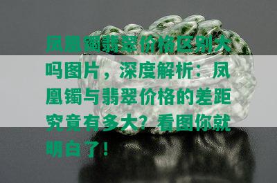 凤凰镯翡翠价格区别大吗图片，深度解析：凤凰镯与翡翠价格的差距究竟有多大？看图你就明白了！